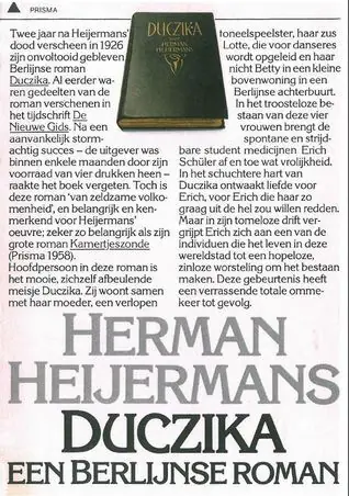 Duczika - Herman Heyermans Favoriet