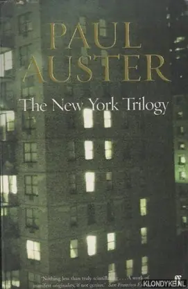 Populair The New York Trilogy: City of Glass; Ghosts; The Locked Room - Paul Auster
