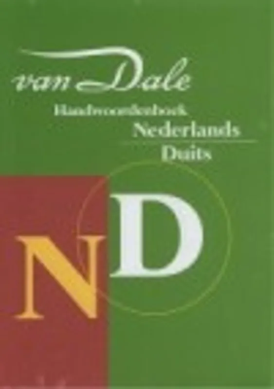 Van Dale handwoordenboek Nederlands-Duits - Van Dale Goedkoop