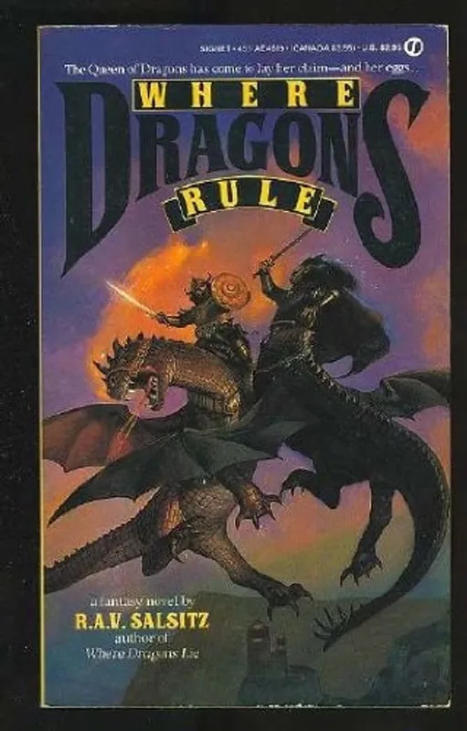 Direct Verzonden Where dragons rule - R. A. V. Salsitz