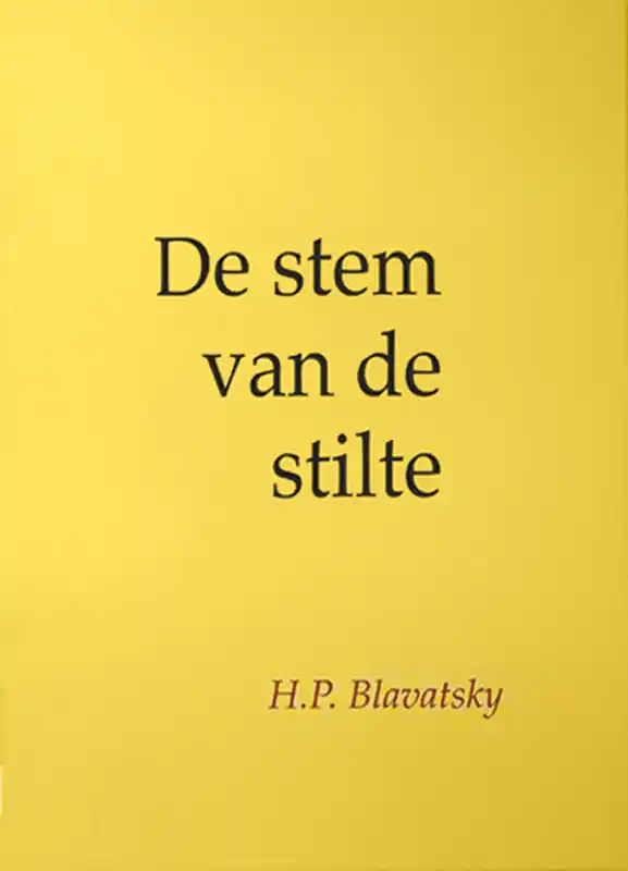 Express Levering De stem van de stilte - H.P. Blavatsky