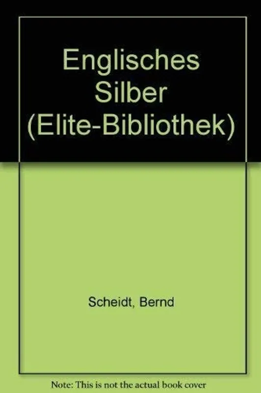 Englisches Silber - Scheidt Bernd Aanbieding