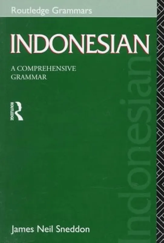 Indonesian: A Comprehensive Grammar (Routledge Comprehensive Grammars) - James Neil Sneddon Superprijs