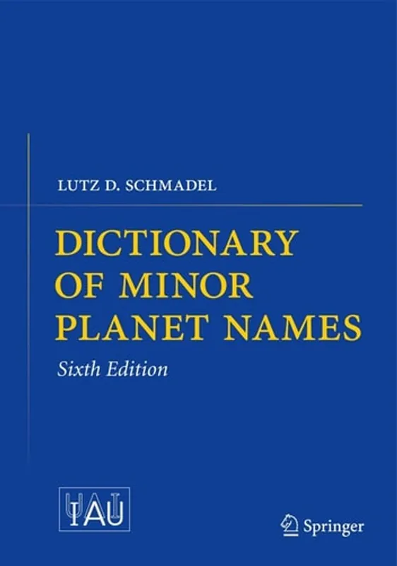 Dictionary of Minor Planet Names - Lutz D. Schmadel Op = Op