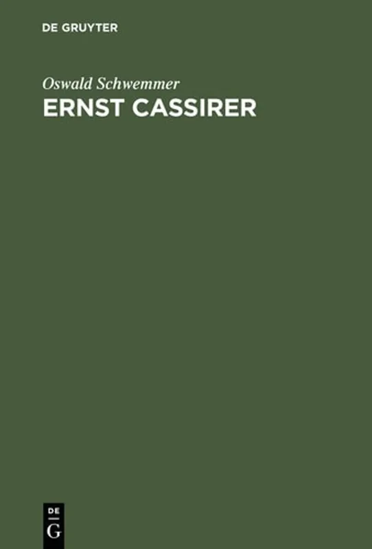 Veilige Betaling Ernst Cassirer (German Edition) - Oswald Schwemmer