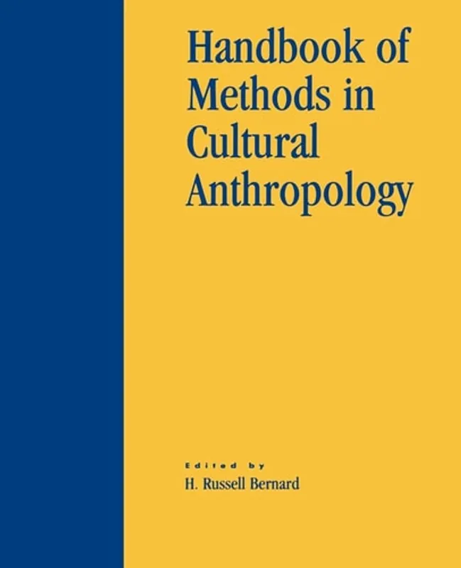 Voordeelprijs Handbook of methods in cultural anthropology - H. Russell Bernard