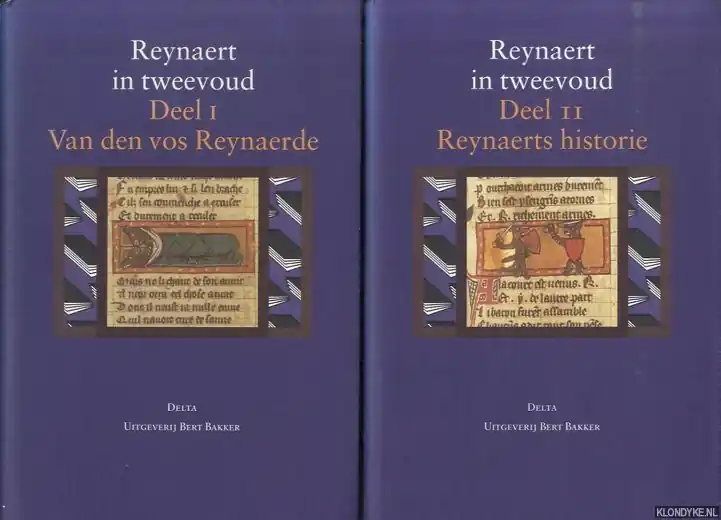 Reynaert in tweevoud. Deel I: Van den vos Reynaerde; Deel II: Reynaerts historie (2 volumes) - Bouwman, Andre & Bart Besamusca (bezorgd door) Meest Verkocht