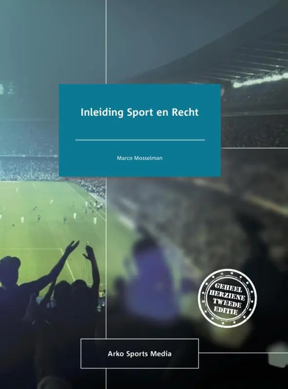 Direct Beschikbaar Inleiding sport en recht - Marco Mosselman