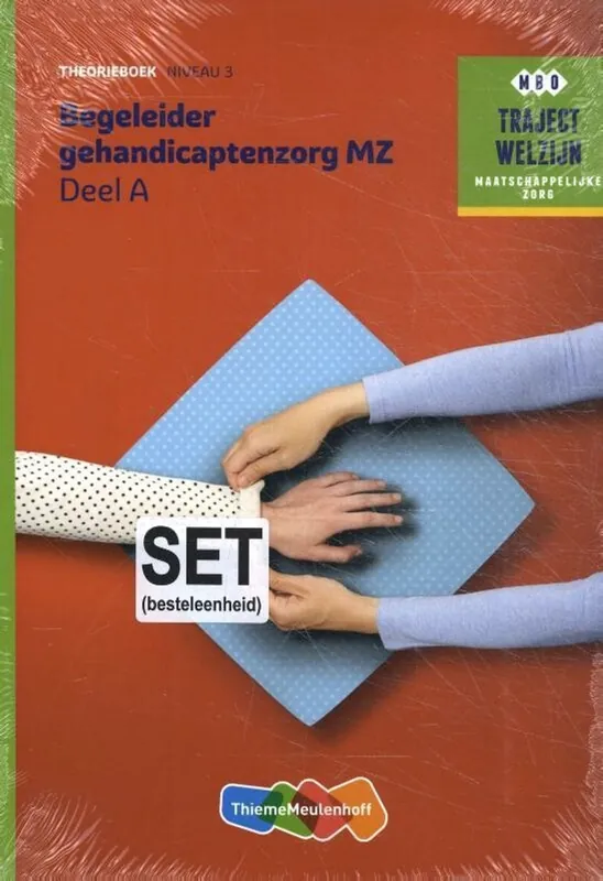 Speciale Aanbieding Traject Welzijn Theorieboek Begeleider gehandicaptenzorg + SL 1jr vouc