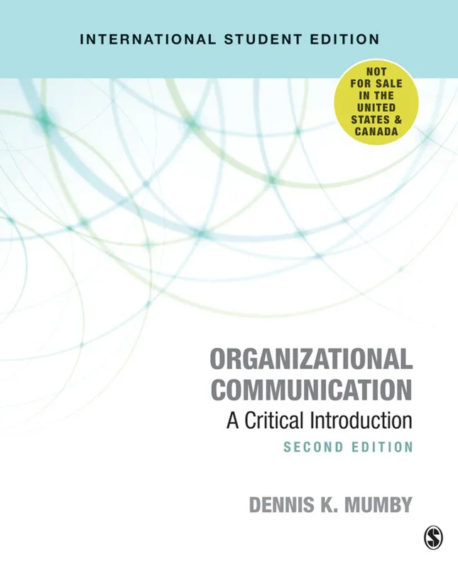 Organizational Communication - Dennis K. Mumby Dagaanbieding
