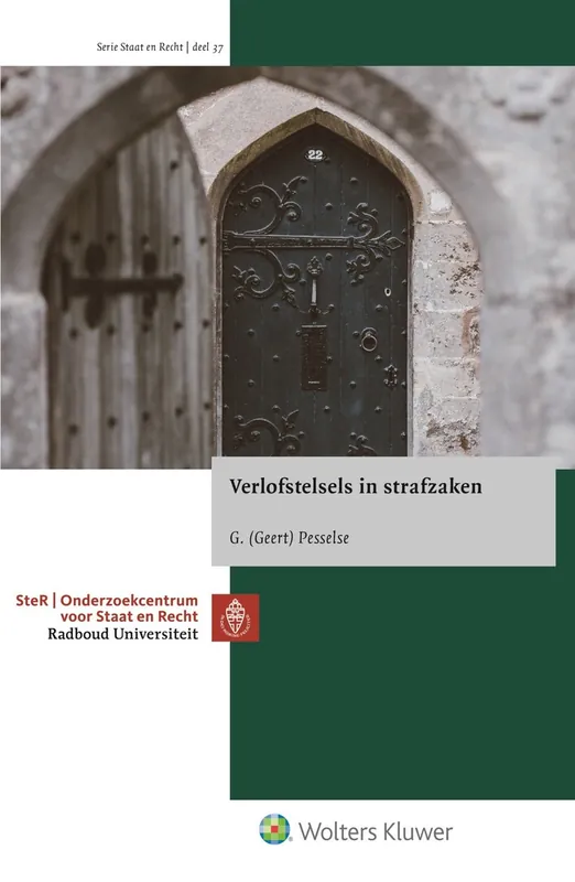 Tijdelijk Beschikbaar Verlofstelsels in strafzaken - Geert Pesselse