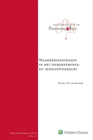 Finale Uitverkoop Waarderingsvragen in het ondernemings- en insolventierecht