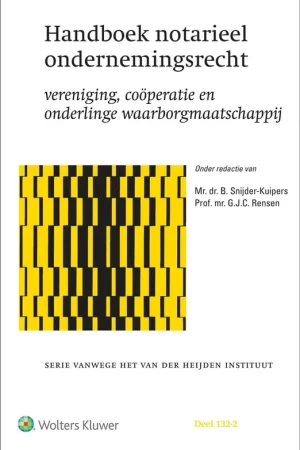 Gratis Verzending Handboek notarieel ondernemingsrecht