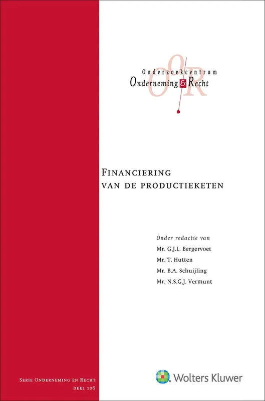 Financiering van de productieketen Korting