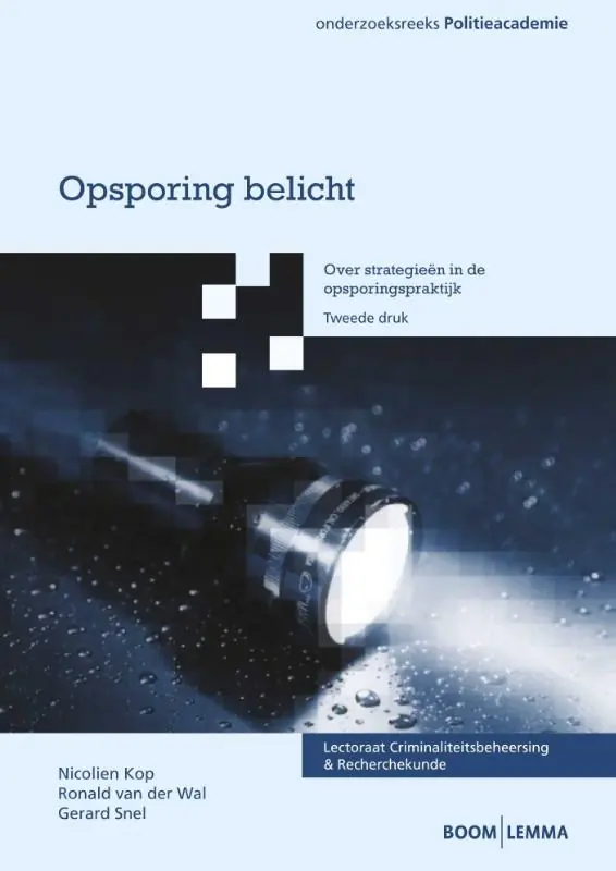 Opsporing belicht - Kop Nicolien; van der Wal Ronald; Snel Gerard Actieprijs