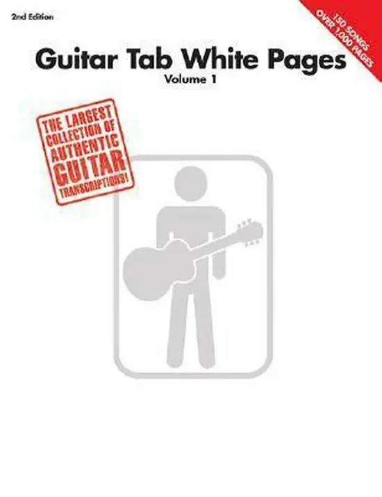 Uitverkoop Guitar Tab White Pages Vol 1 - Hal Leonard Corp.