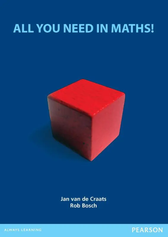 All you need in maths! - Jan van de Craats; Rob Bosch Premium