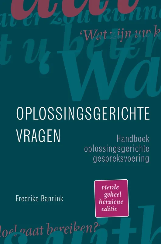 Koop Online Oplossingsgerichte vragen,4e editie - Fredrike Bannink