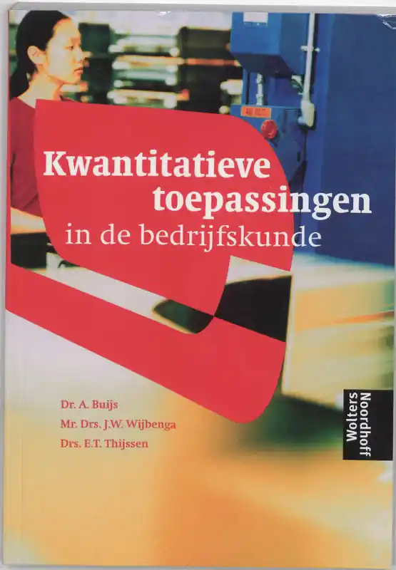 Lage Kosten Leerboek - A. Buijs; E.T. Thijssen; J.W. Wijbenga