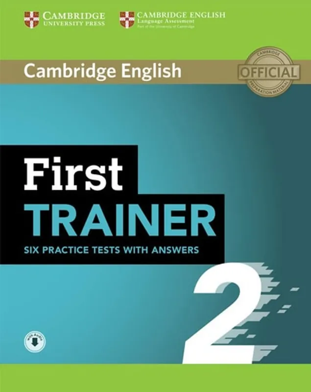 Speciale Aanbieding First Trainer 2. Six Practice. Tests with answers with Audio