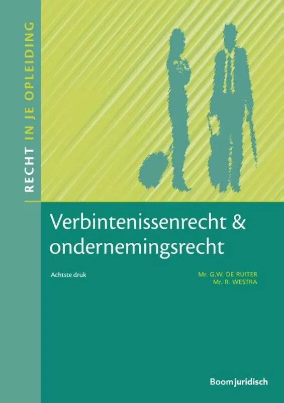 Verbintenissenrecht & Ondernemingsrecht - Robert Westra; Wim de Ruiter Dagaanbieding