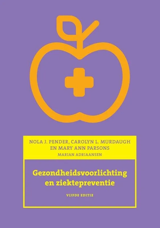 Aanbieding Gezondheidsvoorlichting en ziektepreventie - Pender; Carolyn L. Murdaugh