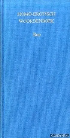 Superprijs Homo-erotisch woordenboek - A. Joustra
