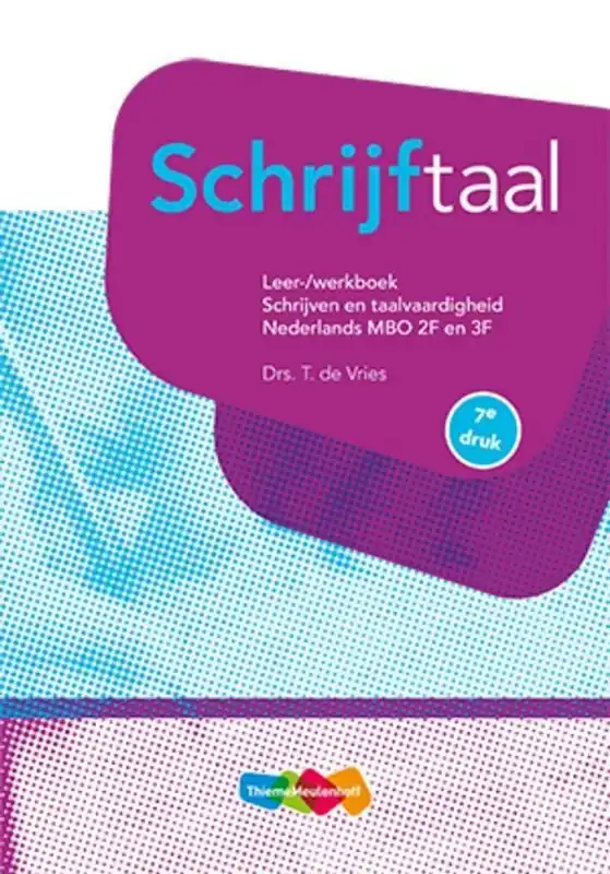 Leer/werkboek - T. de Vries Must-Have