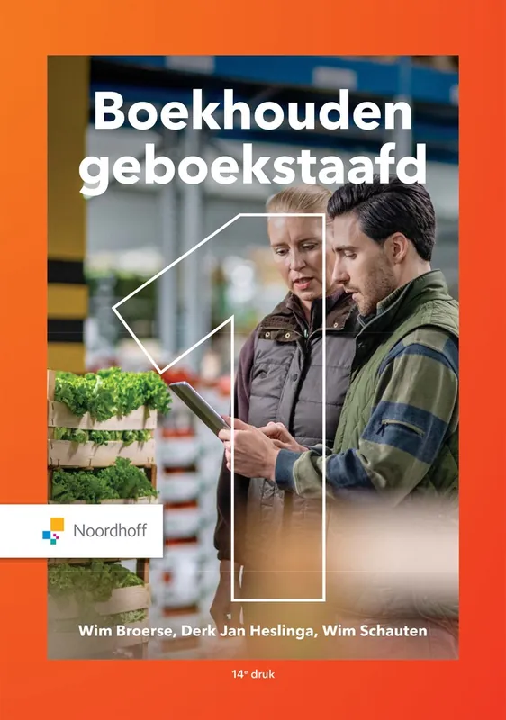Boekhouden geboekstaafd 1 - Wim Broerse; Derk Jan Heslinga; Wim Schauten Actieprijs