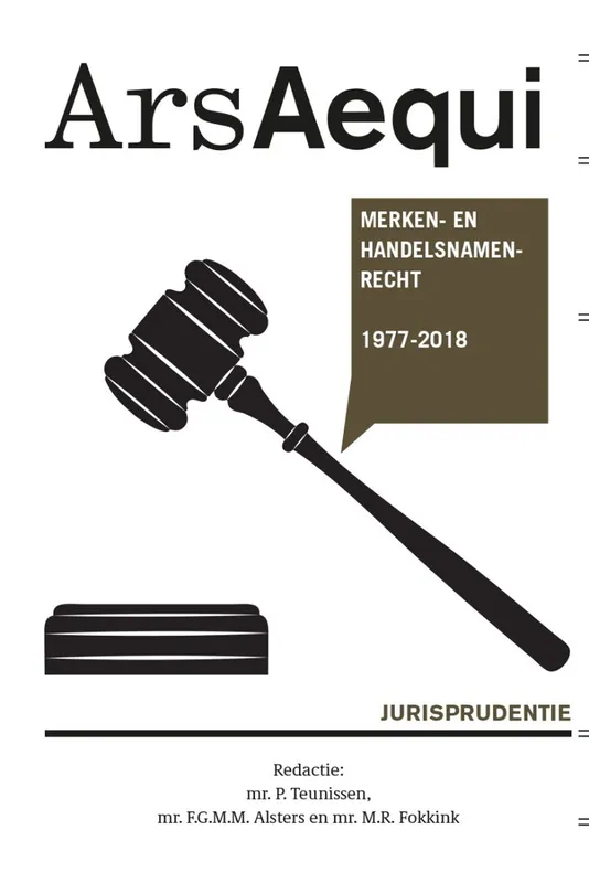 Jurisprudentie Merken- en handelsnamenrecht 1977-2018 Betrouwbaar