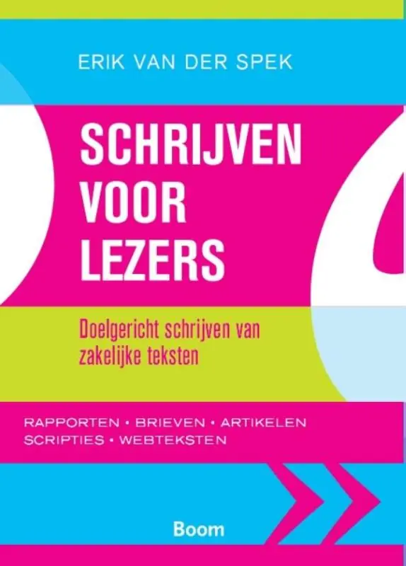 Schrijven voor lezers - Erik van der Spek Hoge Kwaliteit