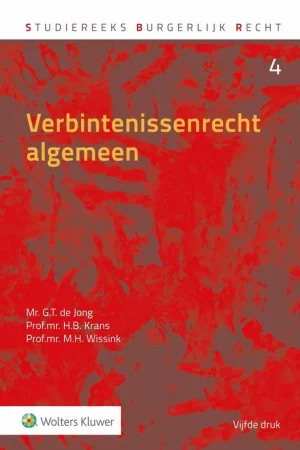 Verbintenissenrecht algemeen - G.T. de Jong Laatste Kans