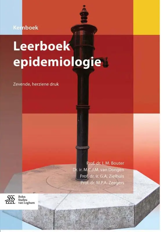 Leerboek epidemiologie - L.M. Bouter; M.C.J.M. van Dongen; G.A. Zielhuis; M.P.A. Zeegers Betaalbaar