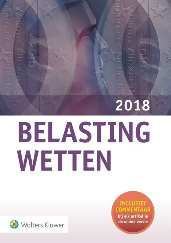Belastingwetten - pocketeditie 2018 Snelle Levering