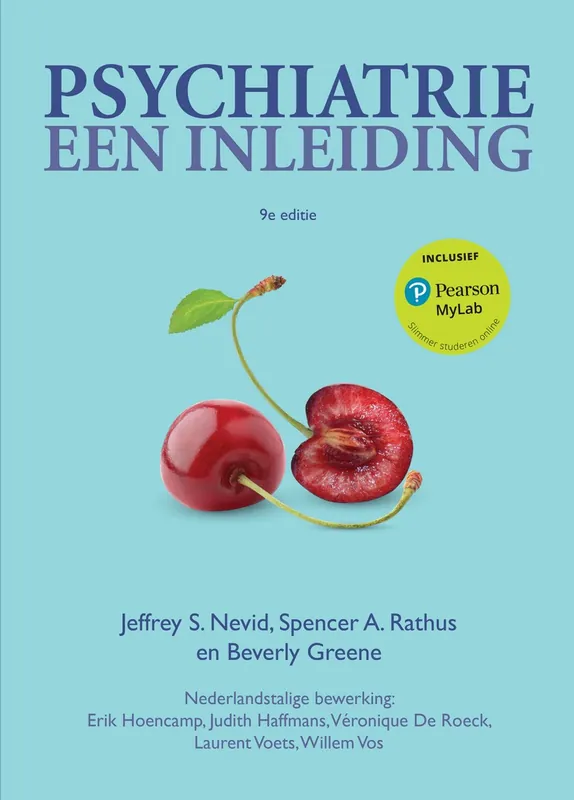 Psychiatrie, een inleiding, 9e editie met MyLab NL toegangscode - Jeffrey S. Nevid; Spencer A. Rathus Veilige Betaling