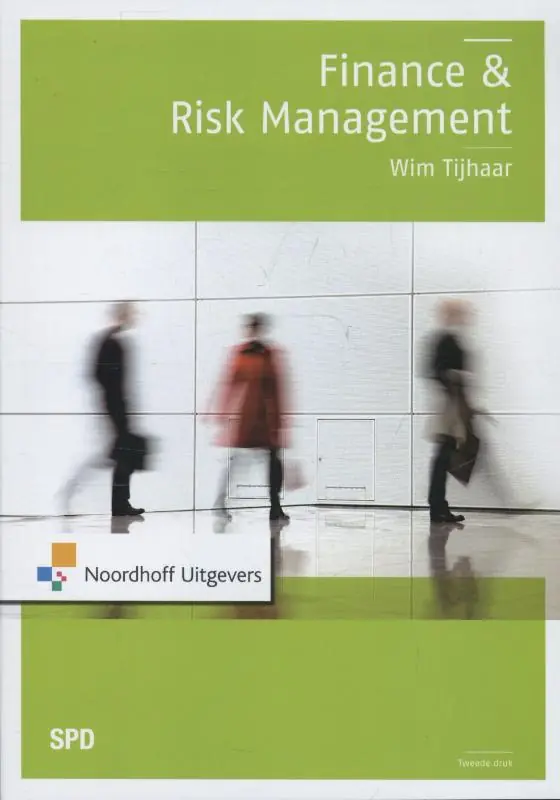 Finance en risk management - Wim Tijhaar Superprijs