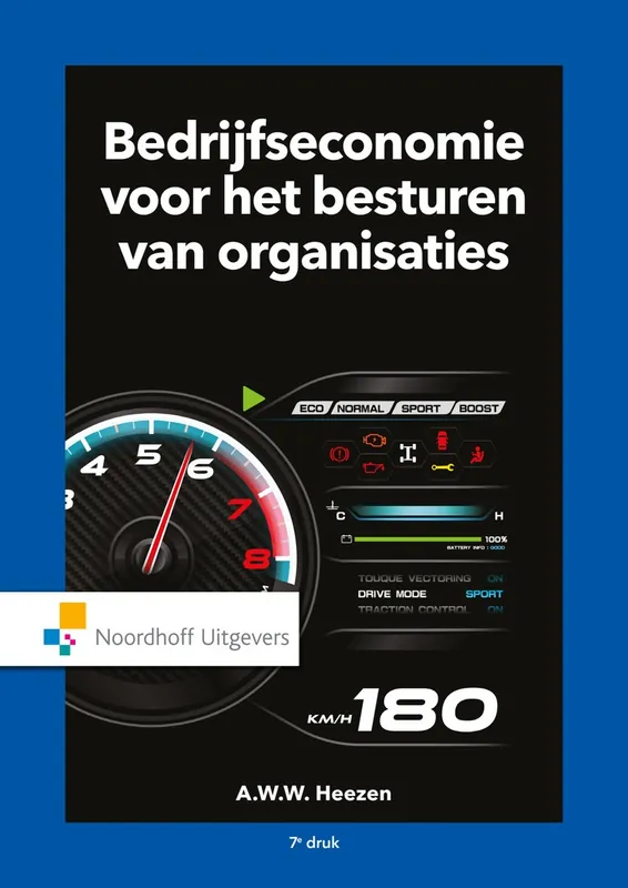 Nieuw Bedrijfseconomie voor het besturen van organisaties - A.W.W. Heezen