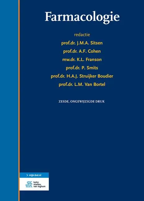 Farmacologie - J.M.A. Sitsen Alleen Vandaag