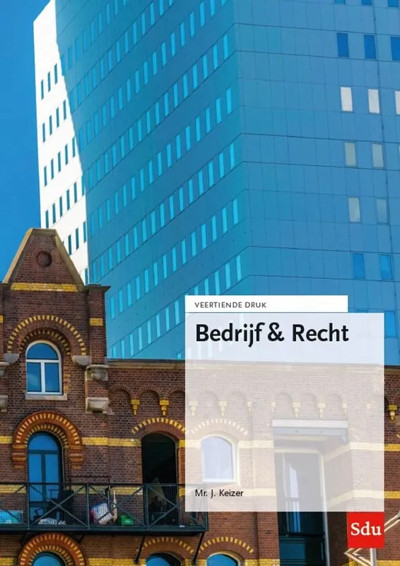 Actieprijs Bedrijf & Recht - J. Keizer