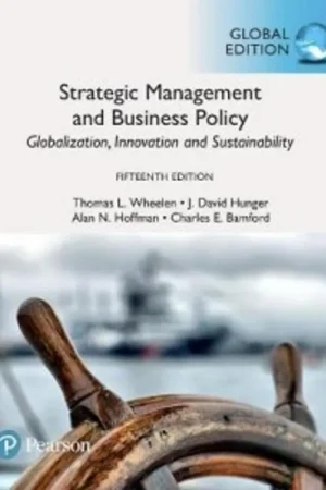 Actieprijs Strategic Management and Business Policy: Globalization, Innovation and Sustainability plus Pearson MyLab Management with Pea - ThomasWheelen; Hunger J.