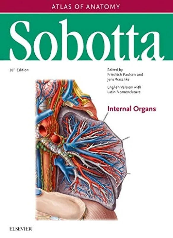 Sobotta Atlas of Anatomy, Vol. 2, 16th ed., English/Latin: Internal Organs - Friedrich Paulsen Gratis Retour
