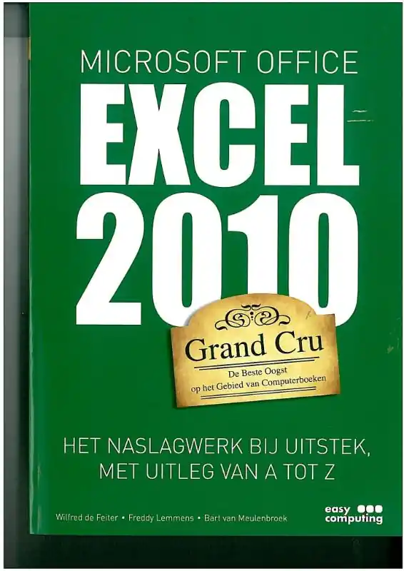 Koop Online Excel 2010 - Wilfred de Feiter; Freddy Lemmens; Bart van Meulenbroek