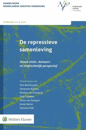 De repressieve samenleving - Barkhuysen, Tom; e.a. Snelle Levering