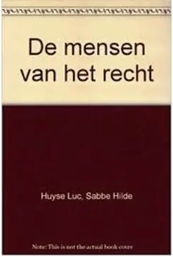 De mensen van het recht - Huyse Luc, Sabbe Hilde Finale Uitverkoop