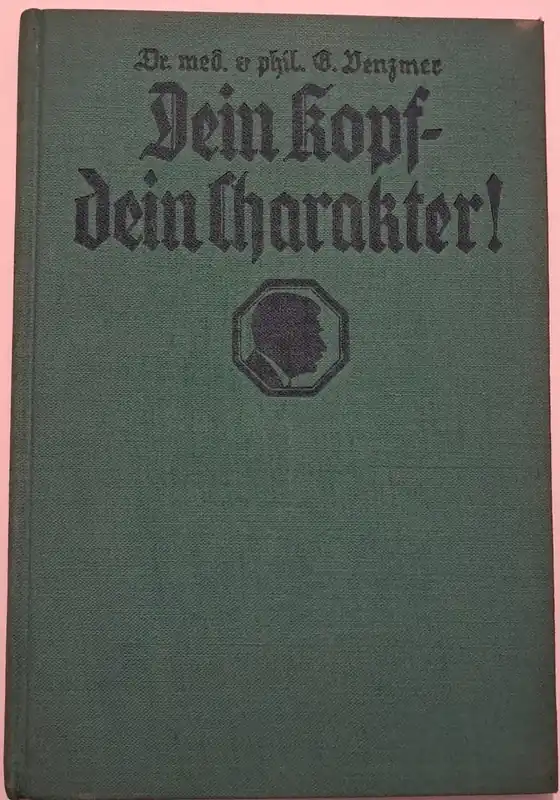 Goedkoop Dein kopf, dein charakter - Venzmer, Gerhard