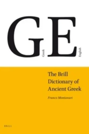 Direct Beschikbaar The Brill dictionary of ancient Greek - Franco Montanari