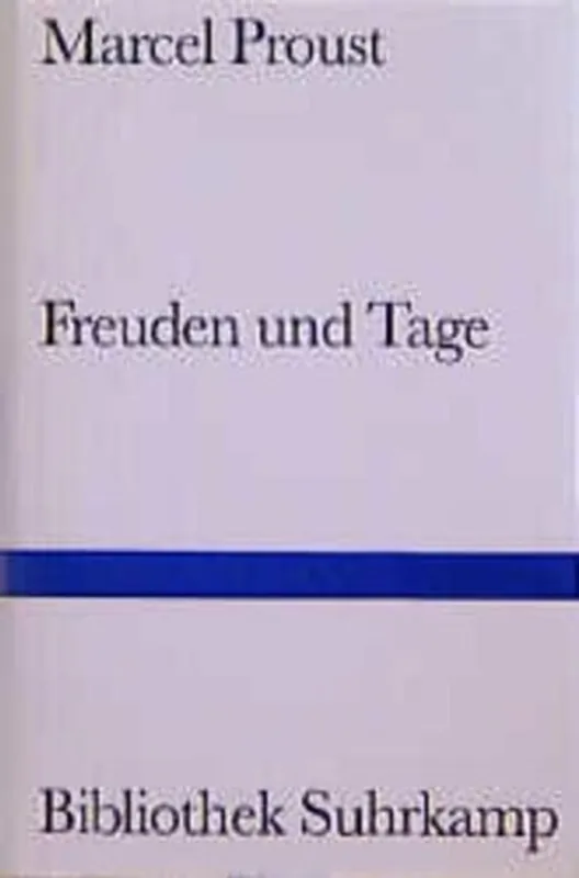Koop Vandaag Freuden und Tage. - Marcel Proust