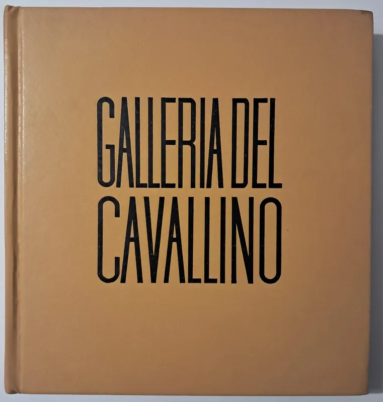 Galleria del Cavallino dal 10 gennaio 1962 al 7 gennaio 1963 - Onbekend Direct Beschikbaar
