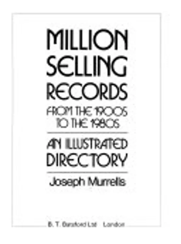 Million Selling Records - by Joseph Murrells Exclusieve Aanbieding