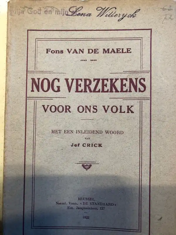 Nog Verzekes - Fons Van De Maele Korting